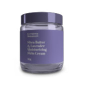 Moderne lichtpaarse waterdichte cosmeticapot label waterfles etiket