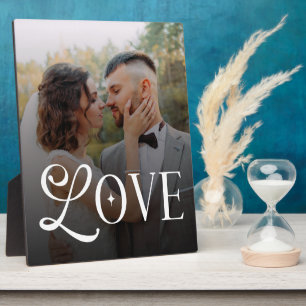 Moderne Liefde Huwelijksfoto's Koppels Fotoplaat