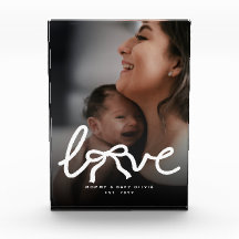 Moderne Liefde Mam Baby Foto Eerste Moederdag