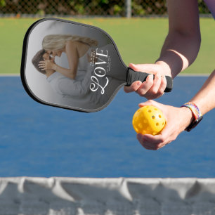 Moderne Liefde Mijnheer & Mevrouw Trouw 2 Foto's K Pickleball Paddle