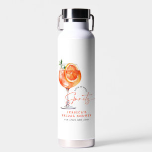 Moderne Liefde Op De Eerste Spritz Bruidsfeest Waterfles
