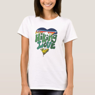 Moderne Liefde Wandelavontuur Berg Natuurliefhebbe T-shirt
