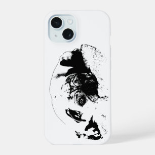 Moderne lijnen, trouwe bewaker iPhone 15 hoesje