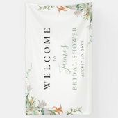 Moderne Lijst van Floral Lily Spandoek (Verticaal)