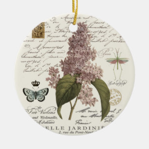 moderne Lilacs Keramisch Ornament