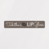 Moderne Lip Gloss Coffee Branding Packaging Labels (Design 2)
