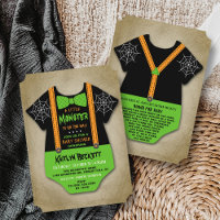 Moderne "Little Monster" boys Halloween Baby showe