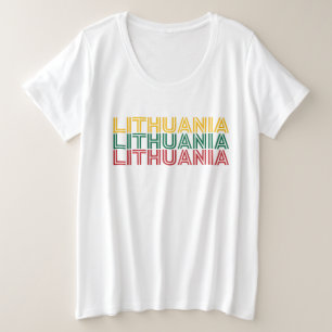 Moderne Lituanie Lietuva Drapeau Pays Souvenir