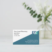 Moderne Logo Apotheek Visitekaartjes (Staand voorkant)