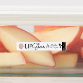 Moderne Logo Lip Gloss Branding Packaging Coffee Labels (Aangebracht)