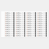 Moderne Logo Lipgloss Merkverpakkingslabels Labels (Vel)