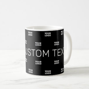 Moderne Logo of Design Pattern met elk Afbeelding Koffiemok