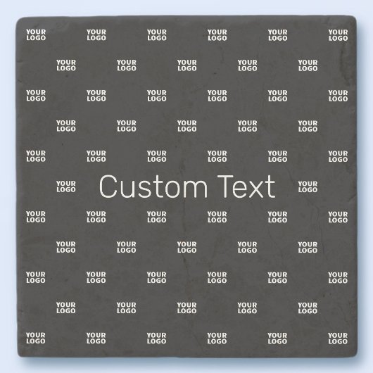 Moderne Logo of Design Pattern met elk Afbeelding Stenen Onderzetter