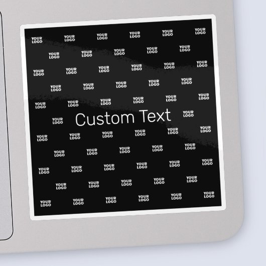 Moderne Logo of Design Pattern met elk Afbeelding Sticker