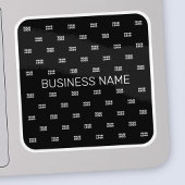 Moderne Logo of Design Pattern met elk Afbeelding Sticker