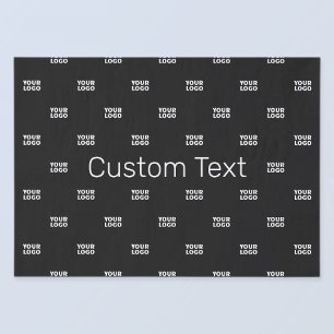 Moderne Logo of Design Pattern met elk Afbeelding Tissuepapier