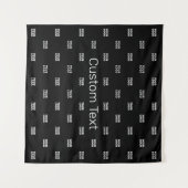 Moderne Logo of Design Pattern met elk Afbeelding Wandkleed (Voorkant (horizontaal))