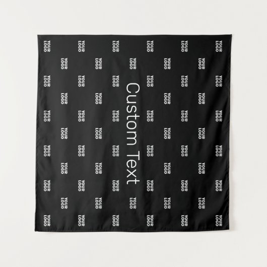 Moderne Logo of Design Pattern met elk Afbeelding Wandkleed (Voorkant (horizontaal))