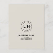 Moderne Logo Photo Corporate Business Flyer (Achterkant)