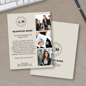 Moderne Logo Photo Corporate Business Flyer