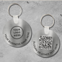 Moderne Logo QR-code voor speciale acties - Zilver