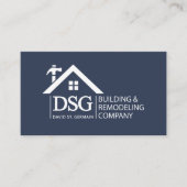 Moderne Logo-remodellering toevoegen Visitekaartje (Voorkant)