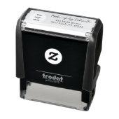 Moderne Logo Script Zelfinktende Stempel (Product)