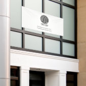 Moderne Logo voor bedrijven op maat Spandoek (Buitenkant Gebouw)