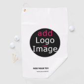 Moderne Logo voor zakelijk gebruik Golfhanddoek (Insitu)