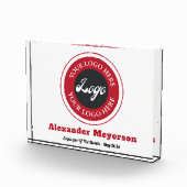 Moderne Logo werknemers Fotoblokken (Rechts)