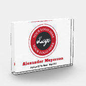 Moderne Logo werknemers Fotoblokken (Links)