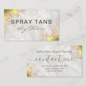 Moderne looiing voor optische en goudverstuiving visitekaartje (Voorkant / Achterkant)