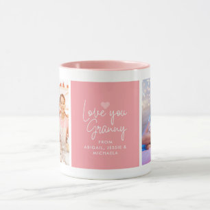 Moderne "Love you Granny" 2-foto Mok