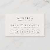 Moderne Loyalty Card (Voorkant)
