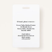 Moderne LPN Badge (Achterkant)