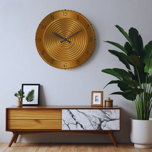 Moderne Luxe Decor - Tijdloze Muurkunst & Klokken