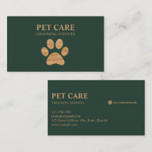 Moderne luxe Golden Paw Pet Grooming Service