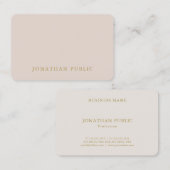 Moderne luxe Sjabloon professionele kleuren Visitekaartje (Voorkant / Achterkant)