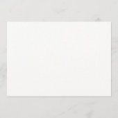 Moderne luxe trouwpersonalatie programma (Achterkant)