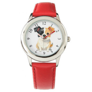 Moderne luxe verzorging hond gepersonaliseerde col horloge