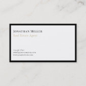 Moderne luxe Visitekaartjes (Voorkant)