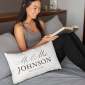 Moderne M. & Mme Monogram Coussin