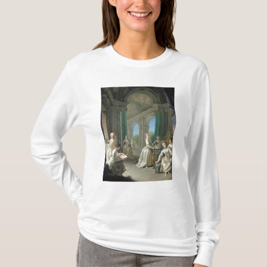 Moderne maagden, 1728 t-shirt (Voorkant)