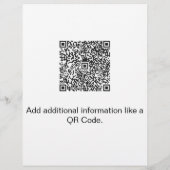 Moderne makelaar flyer (Achterkant)