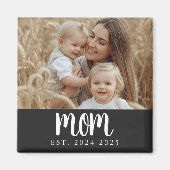 Moderne Maman Etabli Magnet cadeau photo (Devant)
