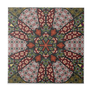 Moderne Mandala Keramische Tegel Tegeltje