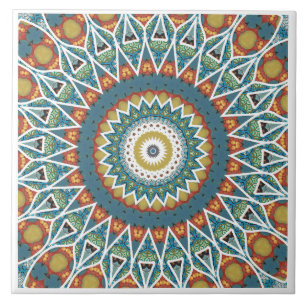 Moderne Mandala Keramische Tegel Tegeltje