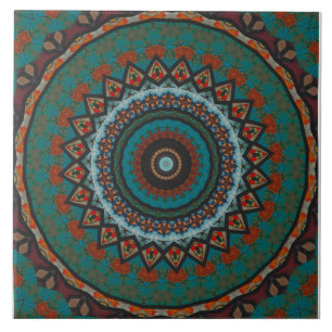 Moderne Mandala Keramische Tegel Tegeltje