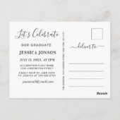 Moderne Manuscript 3 de Uitnodiging van de Partij  (Achterkant)