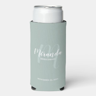 Moderne Manuscript Gepersonaliseerde Bridesmaid